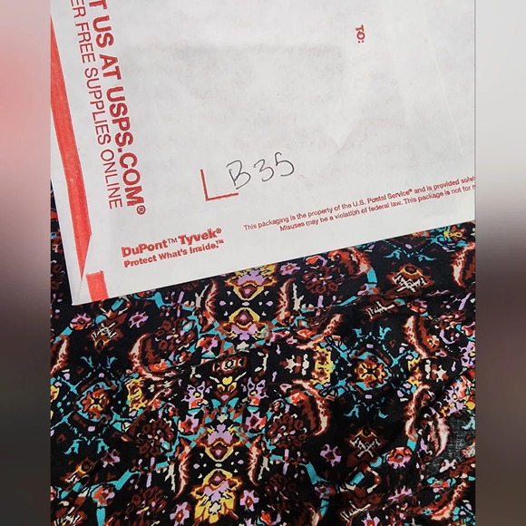 Lush floral mini skirt size L - Picture 7 of 7